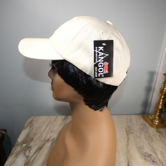 Fashionable Kangol Adjustable Cotton Baseball-style Cap Hat Ivory main image 5
